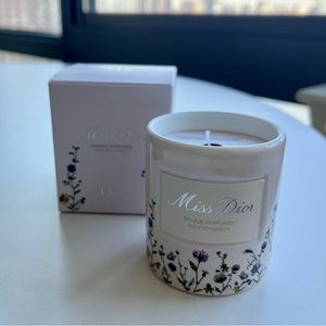 New Miss Dior mini candle in original packaging